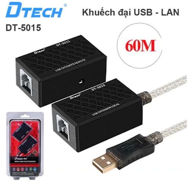 Bộ khuếch đại USB 60m DTECH DT-5015